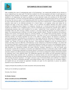 SOP Samples for UK Visa after Refusal